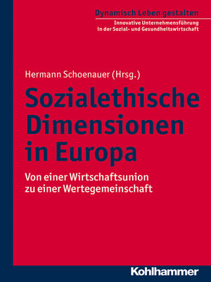 cover image of Sozialethische Dimensionen in Europa